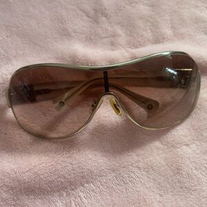 COACH REAGAN WHITE SUNGLASSES